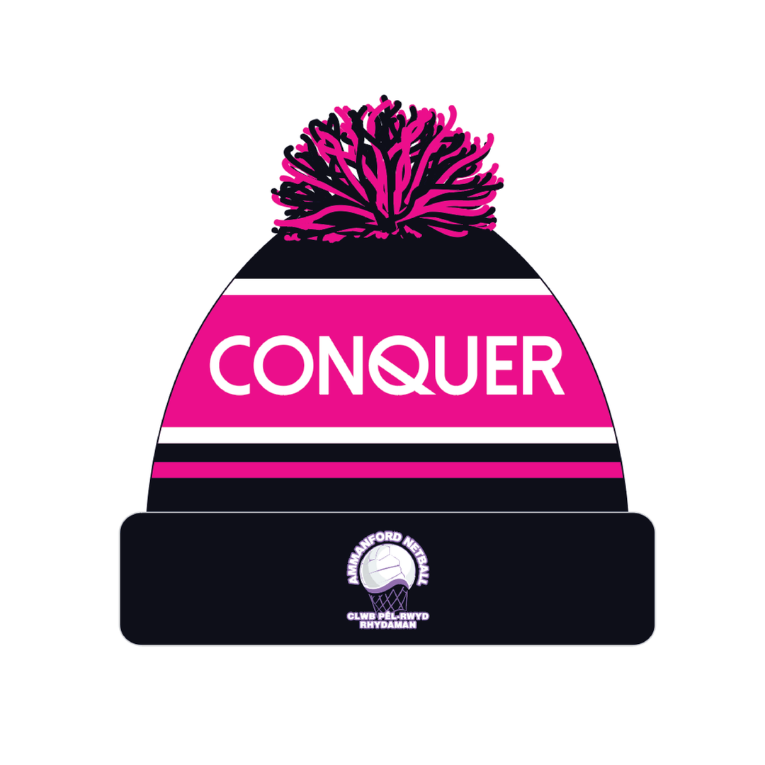 Ammanford Netball Bobble Hat KIDS