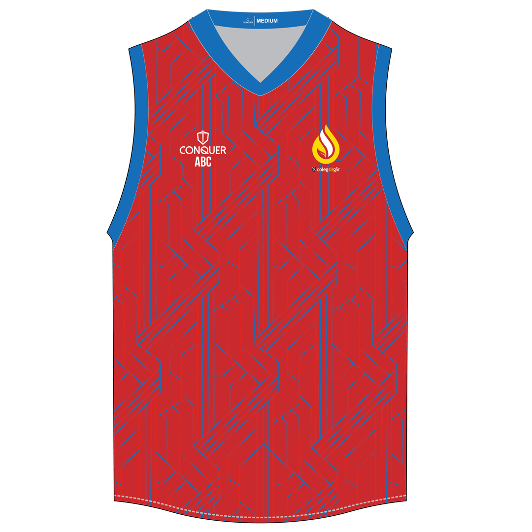 Coleg Sir Gar Sport Aussie Vest