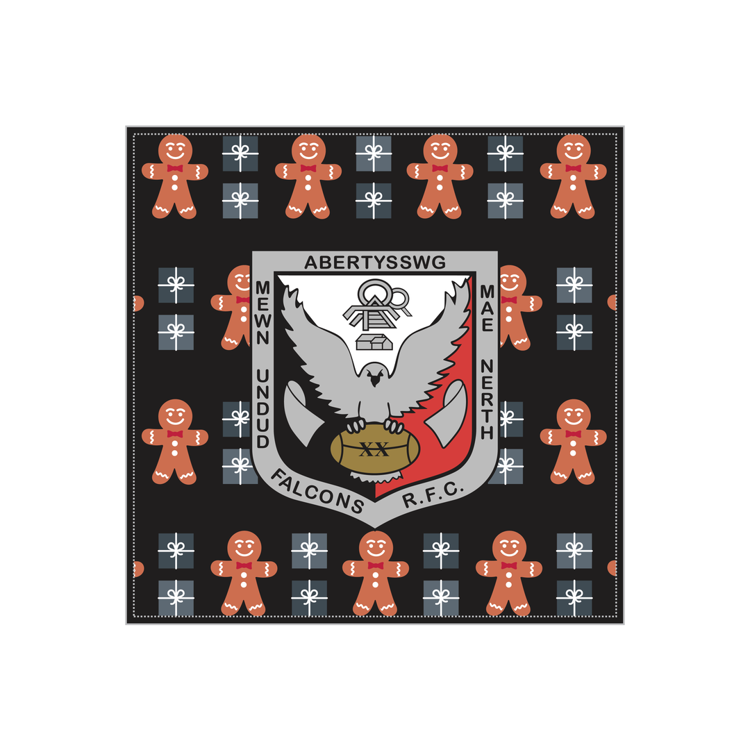Abertysswg RFC Christmas Cushion