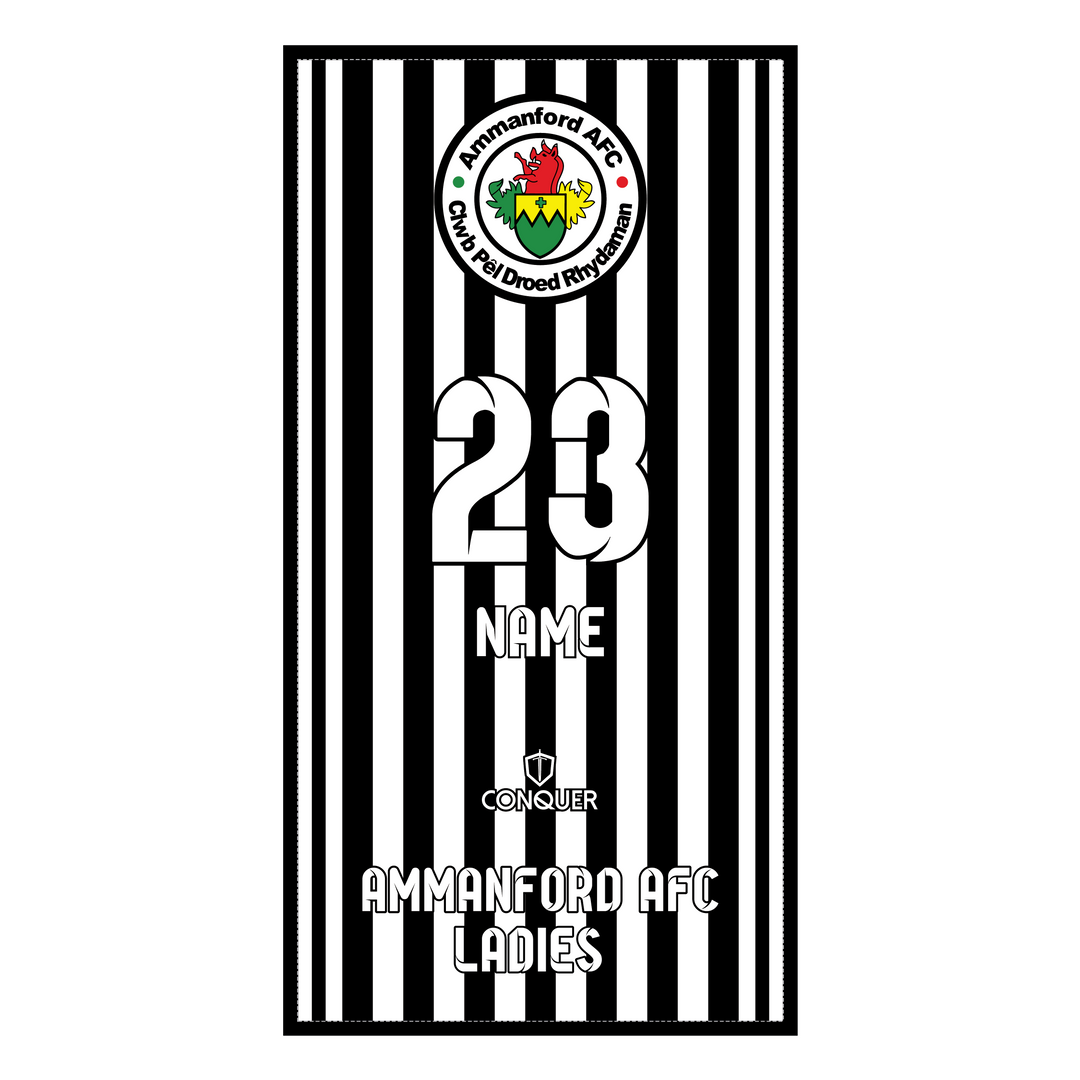 Ammanford AFC Ladies Beach Towel