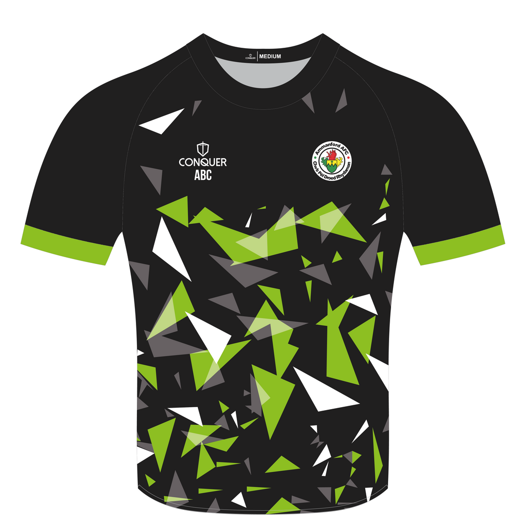 Ammanford AFC Ladies Sublimated Triangle T-Shirt