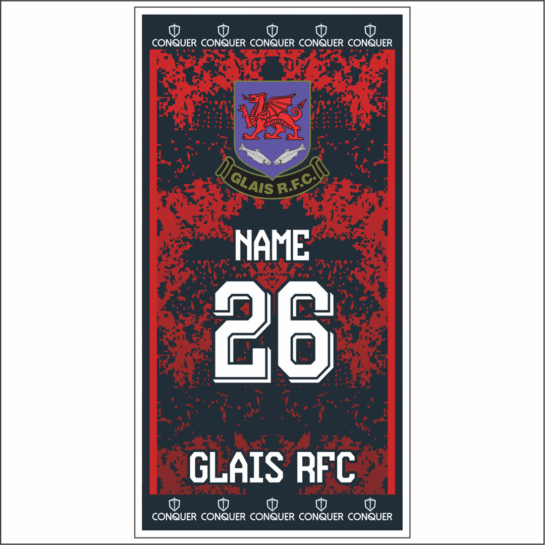 Glais RFC Beach Towel