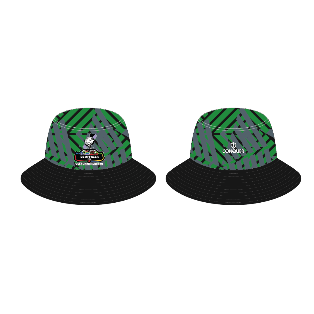 YBM South Africa Tour Reversible Bucket Hat - Black & Green