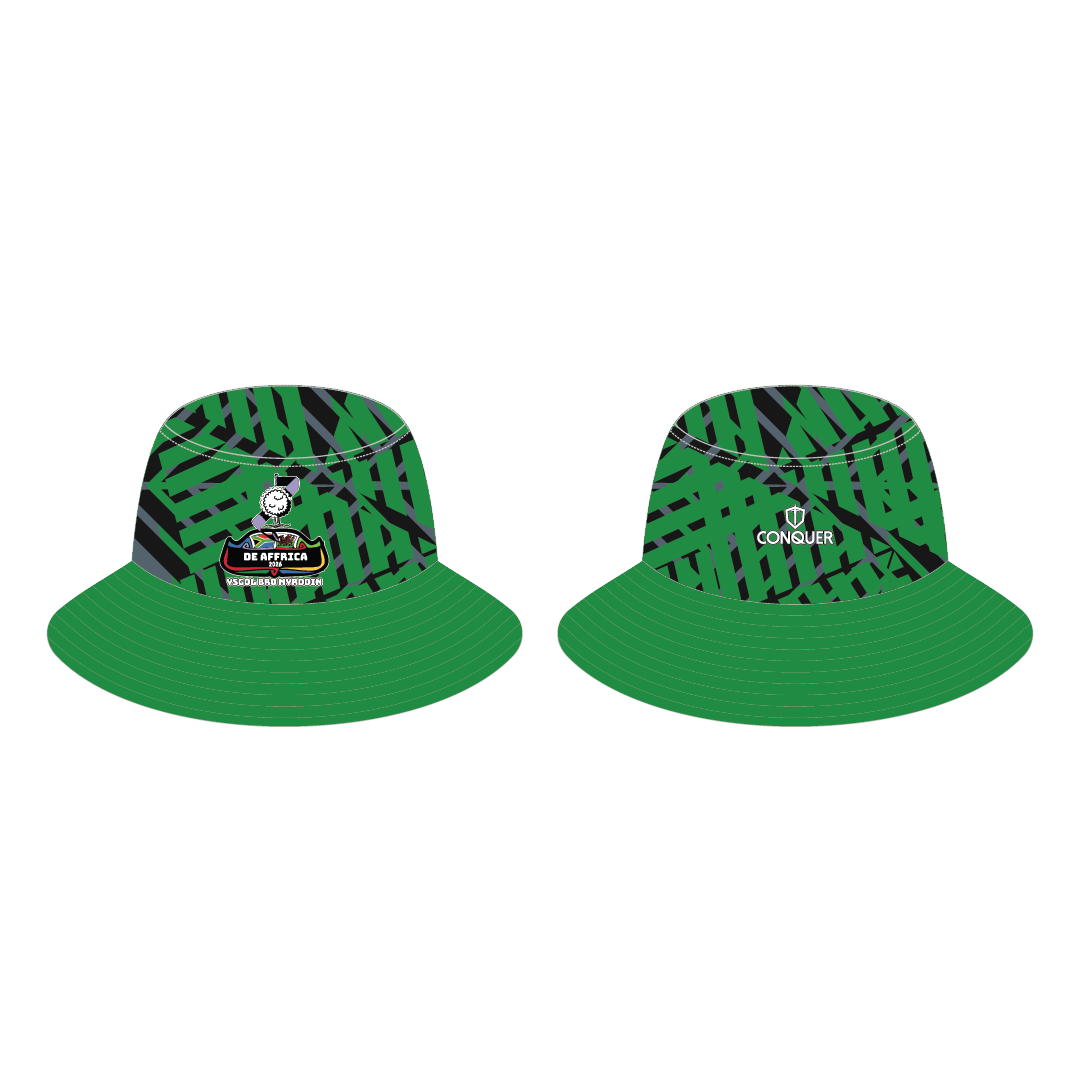 YBM South Africa Tour Reversible Bucket Hat - Black & Green