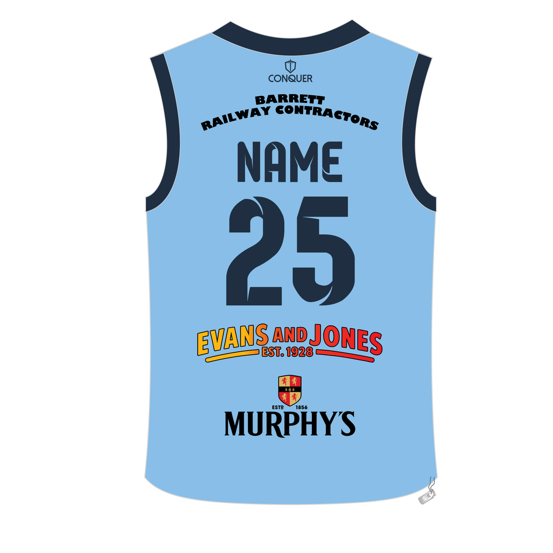 Clwb Criced Bronwydd Sublimated Sleeveless Cricket Jumper