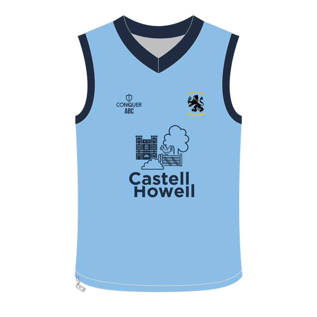 Clwb Criced Bronwydd Ladies Sublimated Sleeveless Cricket Jumper