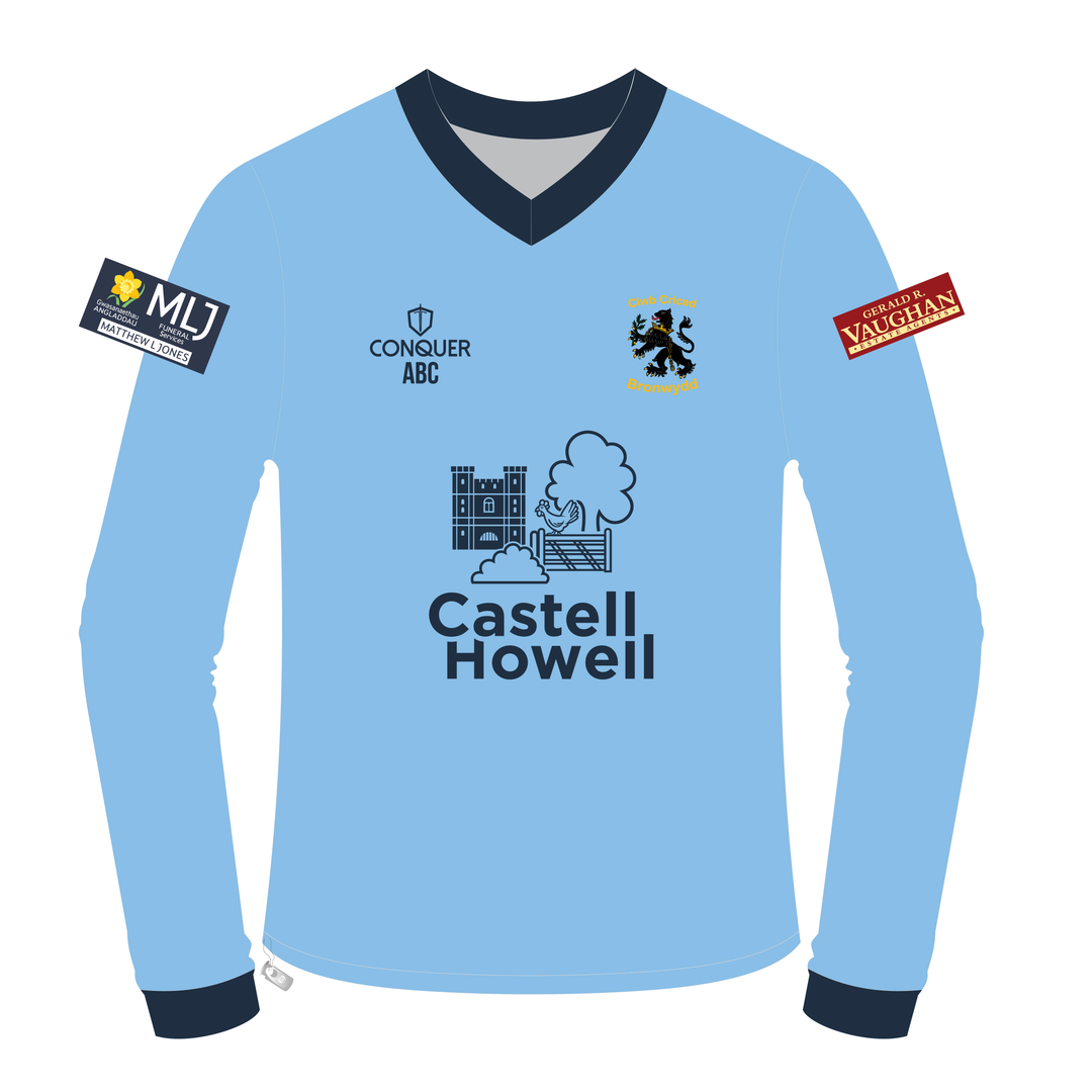 Clwb Criced Bronwydd Ladies Long Sleeve Cricket Jumper