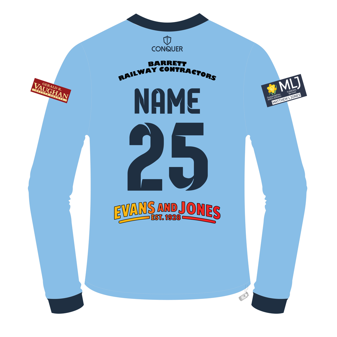 Clwb Criced Bronwydd Ladies Long Sleeve Cricket Jumper