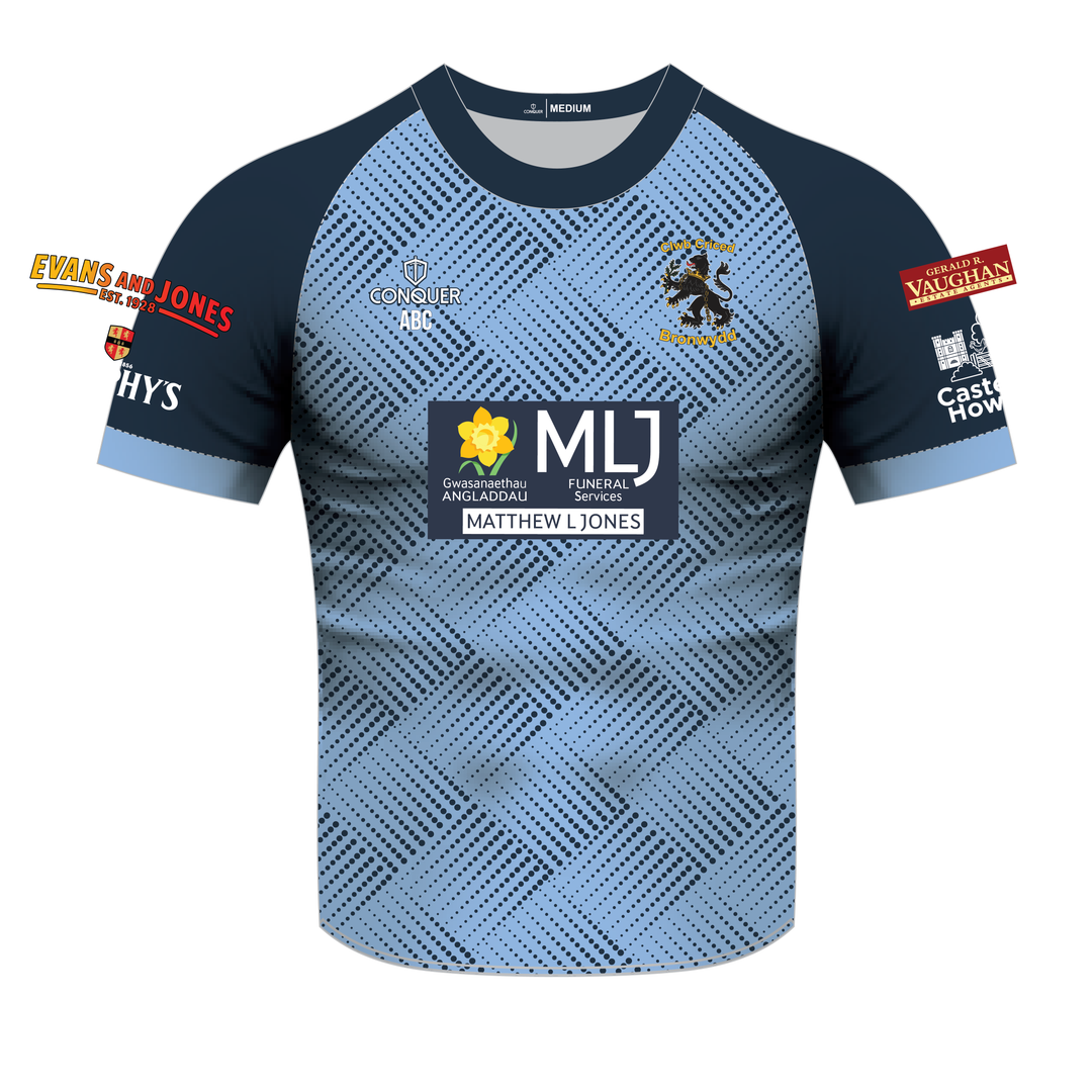 Clwb Criced Bronwydd Seniors Sublimated T-Shirt