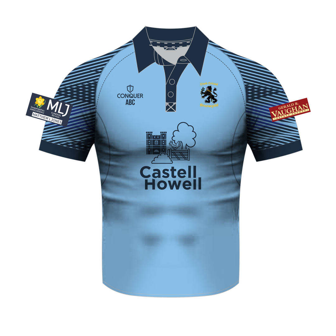 Clwb Criced Bronwydd Sublimated Playing Shirt