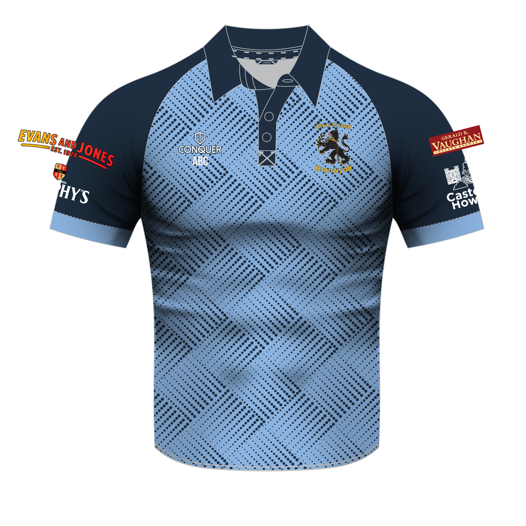 Clwb Criced Bronwydd Seniors Polo Shirt