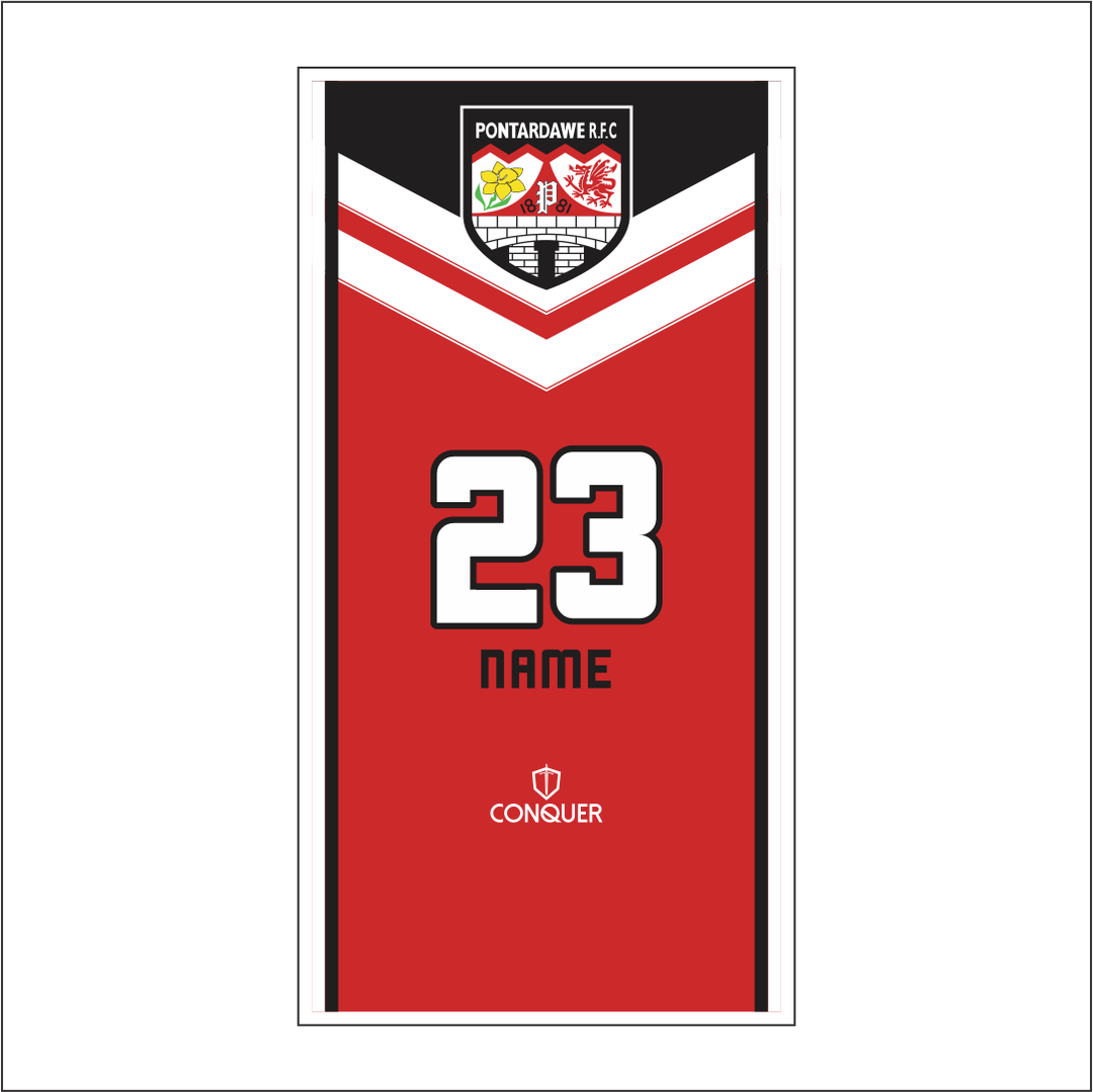 Pontardawe RFC Beach Towel