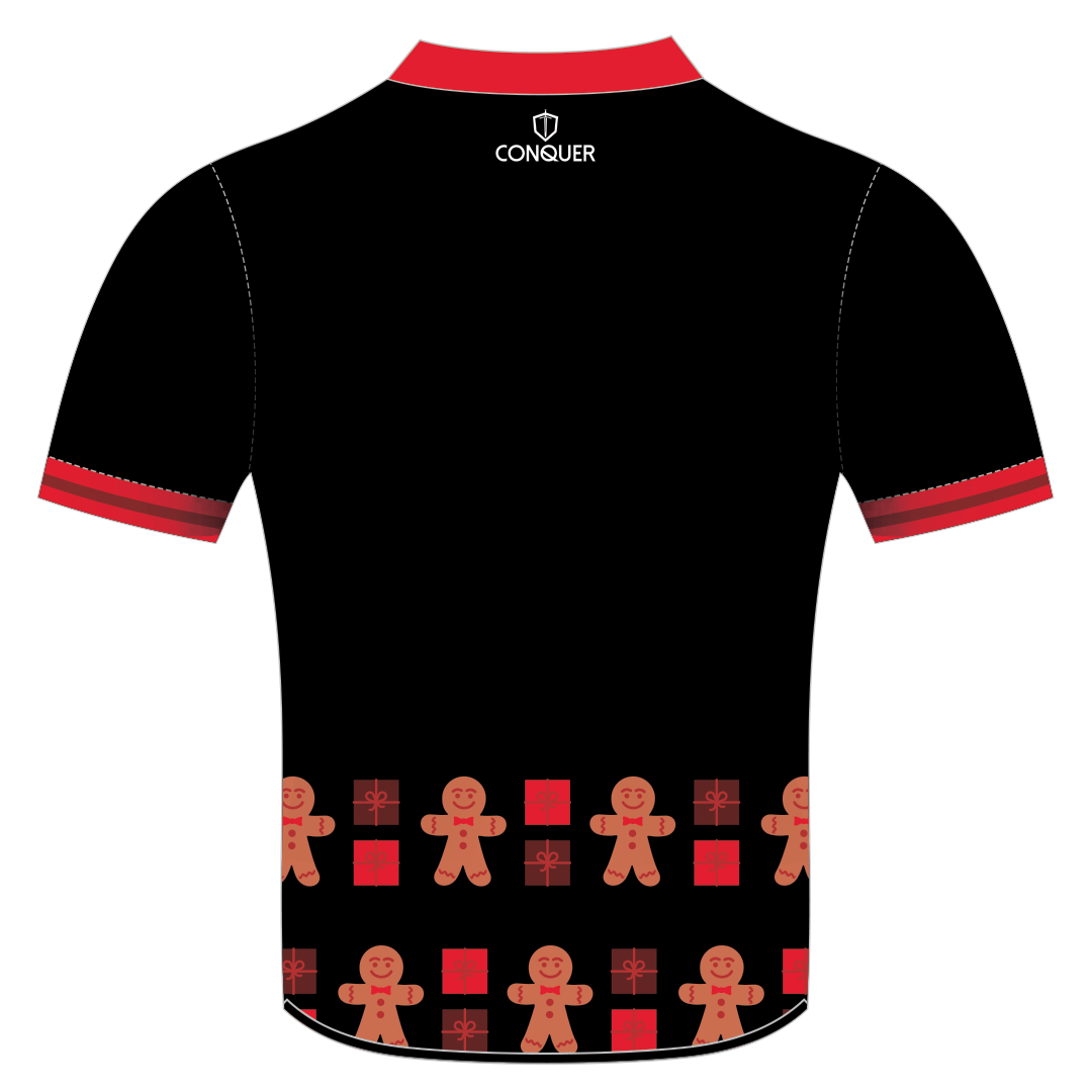 Bonymaen RFC Sublimated Christmas T-Shirt - Gingerbread