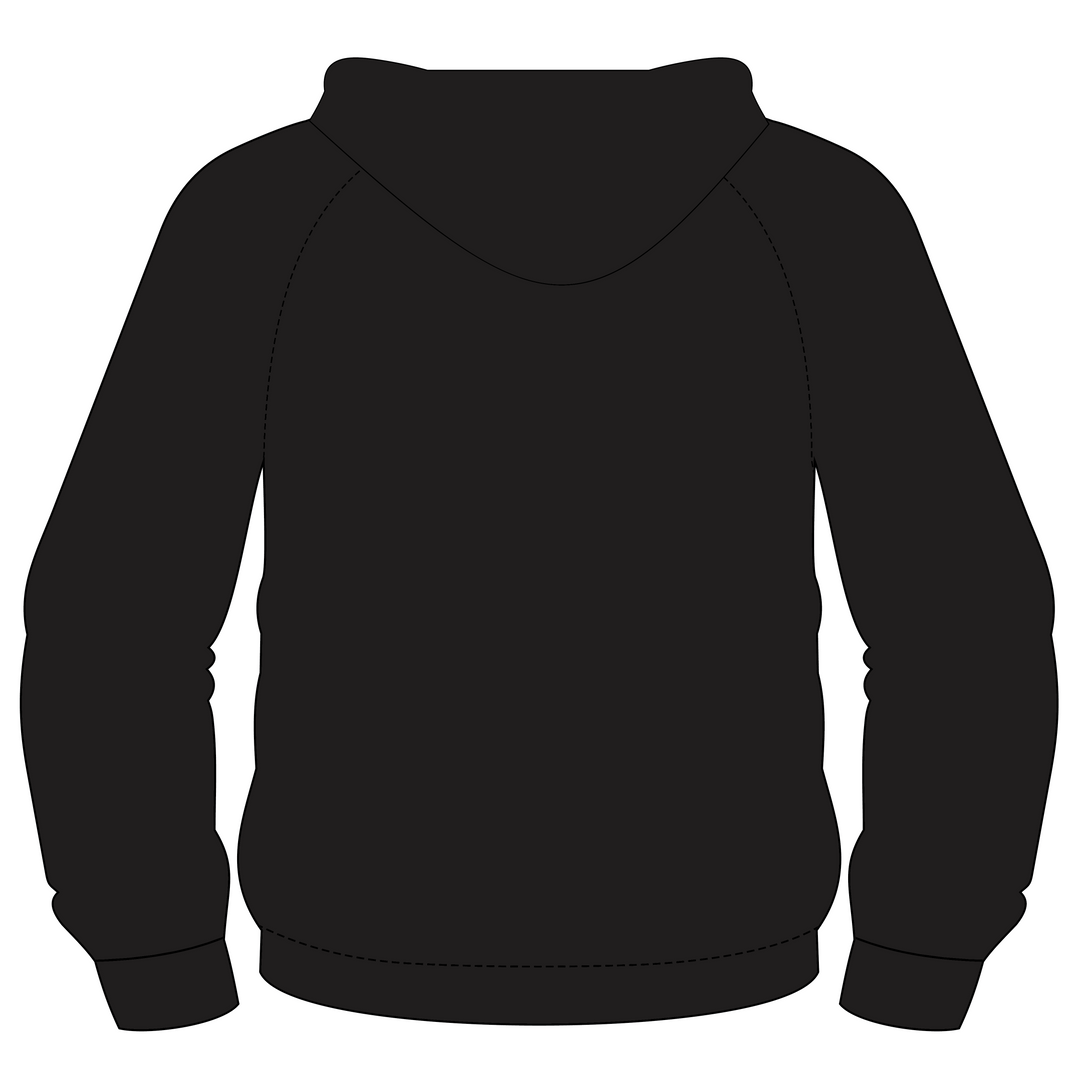 Ammanford AFC Seniors Kids FZ  Hoodie