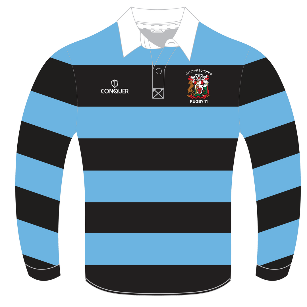 Cardiff Schools Retro Rugby Jersey