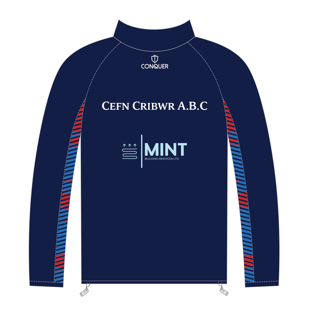 Cefn Cribwr Boxing 1/4 Zip Midlayer KIDS