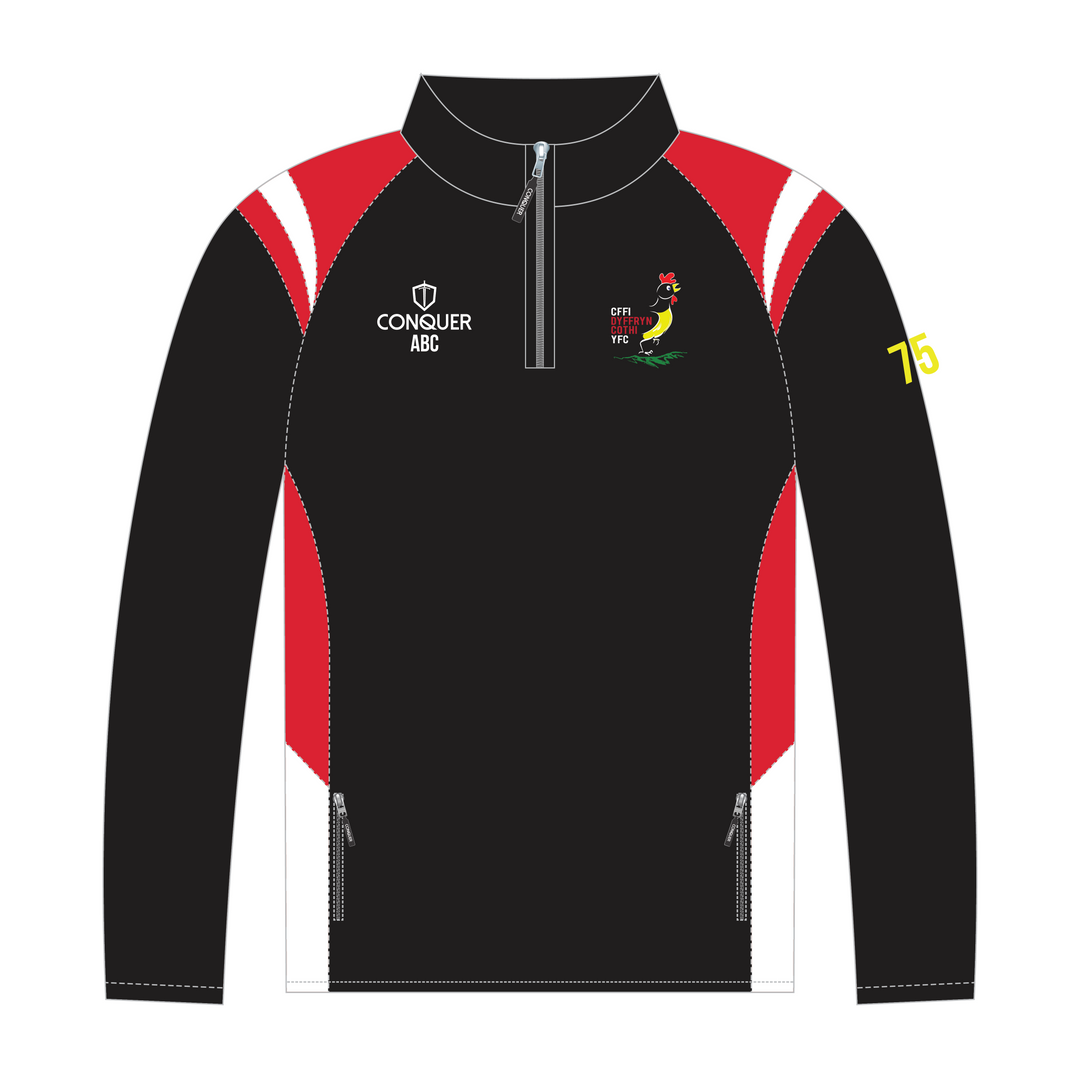 CFFI Dyffryn Cothi YFC 1/4 Zip Midlayer (Kids)