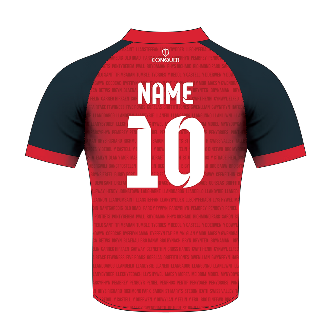 CSFA Boys Sublimated Jersey - RED