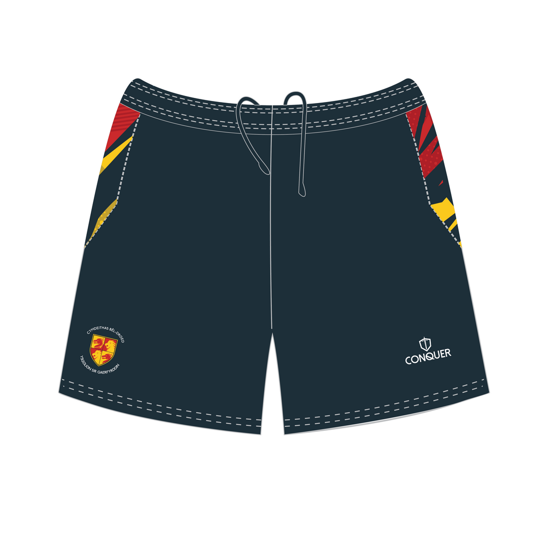 CSFA Boys Football Shorts - Patterned