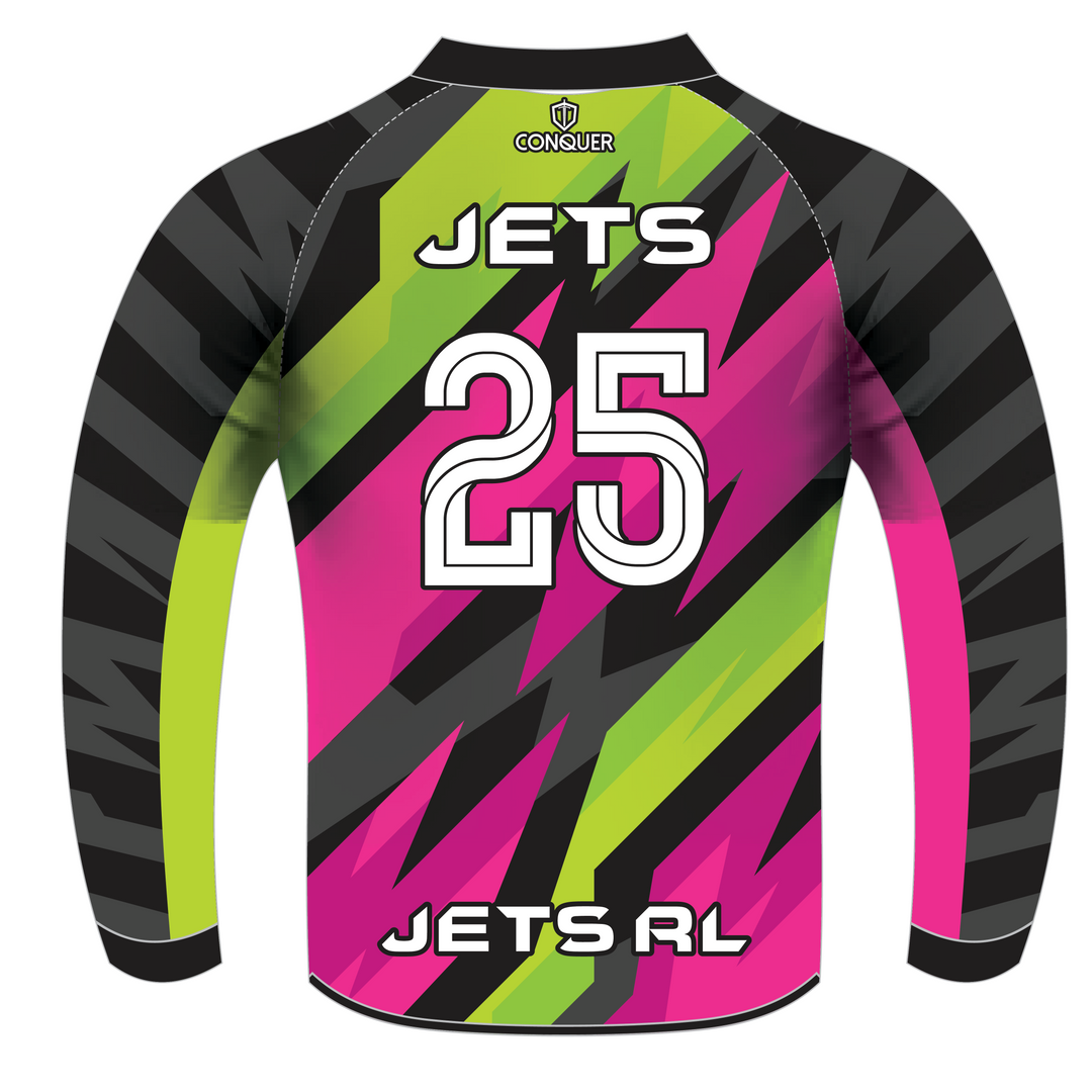 South Wales Jets Sublimated Long Sleeved Training Top