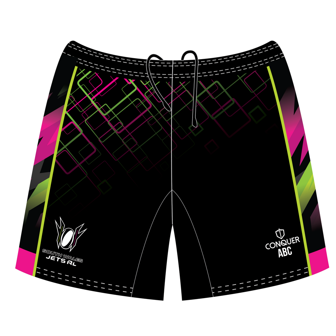 South Wales Jets Rugby Shorts (Kids)