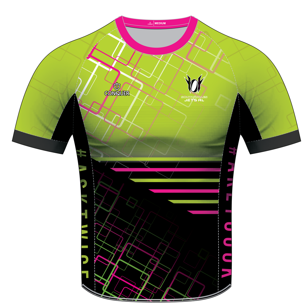 South Wales Jets Green PRO Rugby Jersey (Kids)