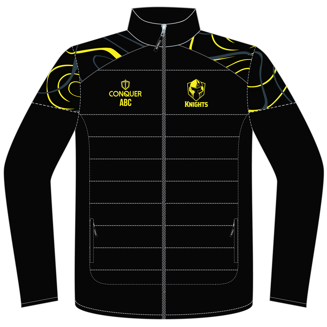 Conquer Knights Full Zip Hybrid Track Jacket KIDS