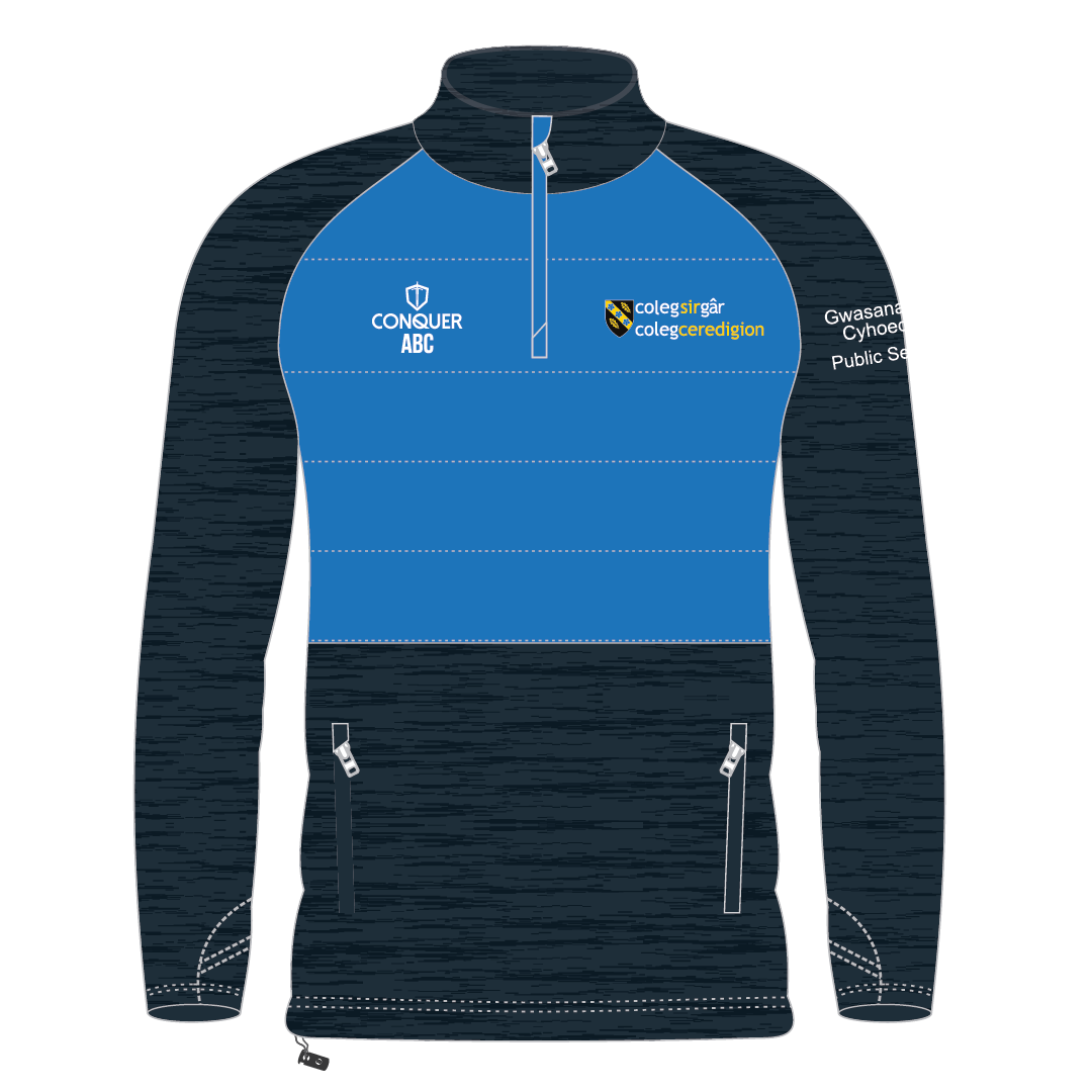 CSG, Public Services 1/4 Zip Hybrid Midlayer Jacket