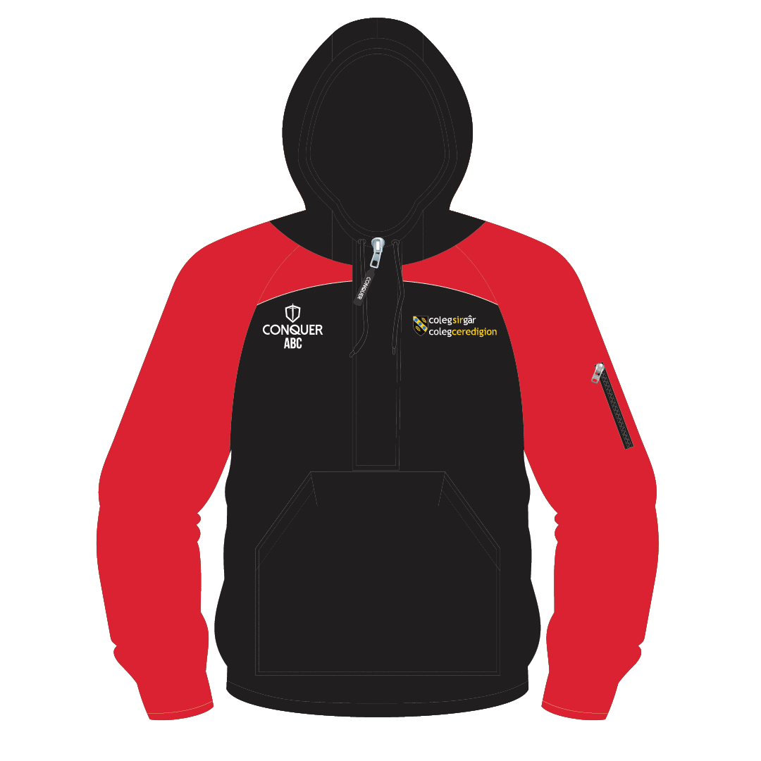 CSG Business 1/4 Zip Hooded Windbreaker