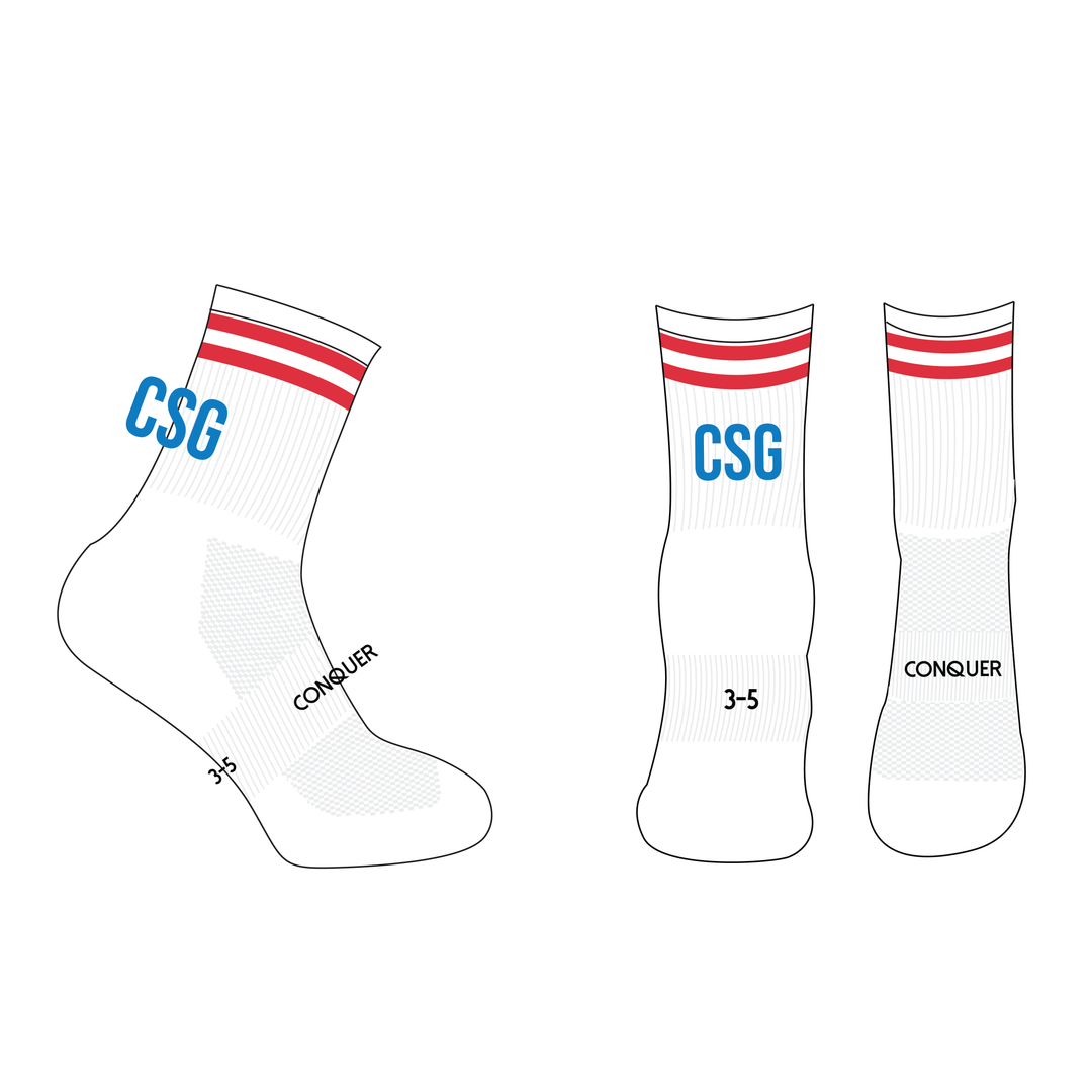 CSG Netball Crew Socks