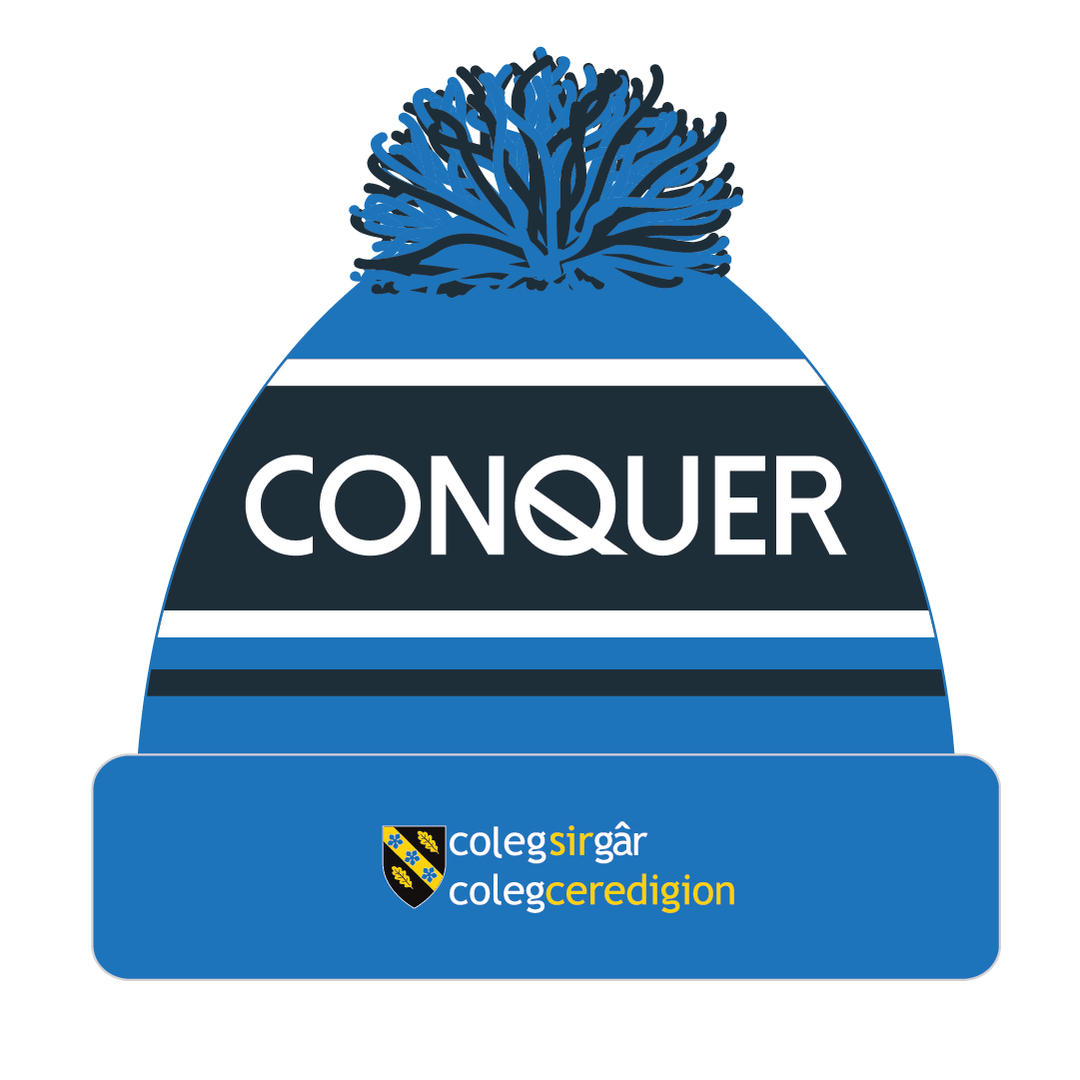 CSG Public Services Bobble Hat ADULT - Blue & Navy