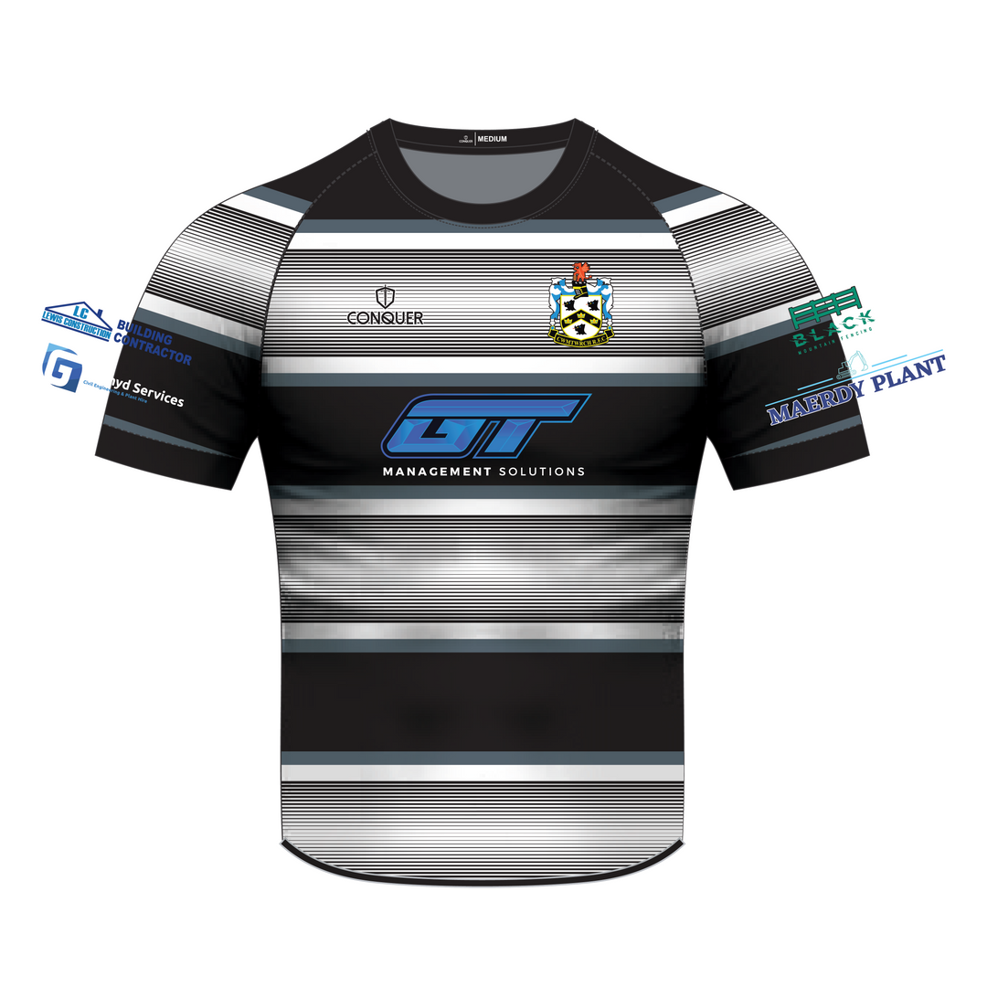 Cwmtwrch RFC HOME PRO FIT Rugby Jersey (Kids)