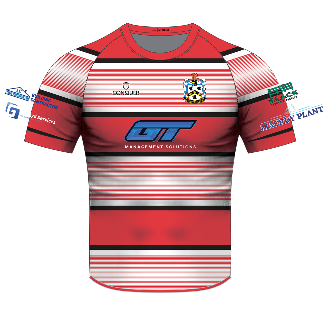 Cwmtwrch RFC AWAY PRO Fit Rugby Jersey