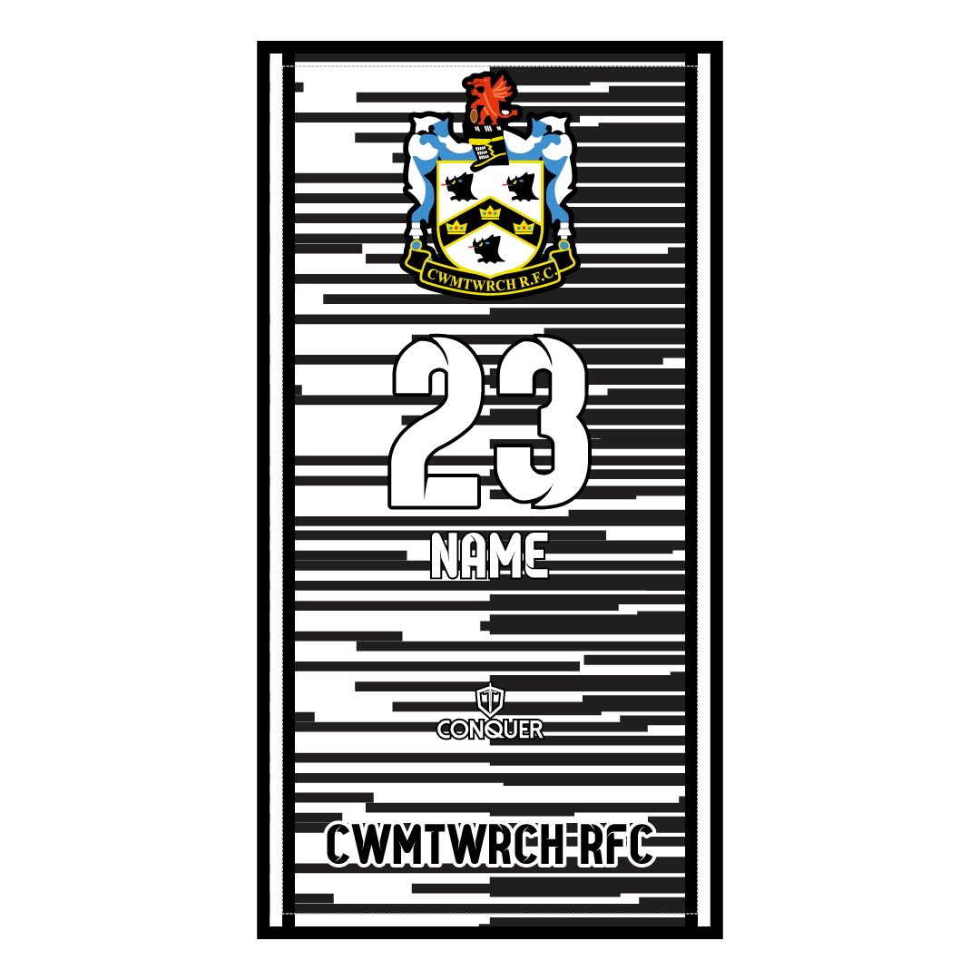 Cwmtwrch RFC Beach Towel 1