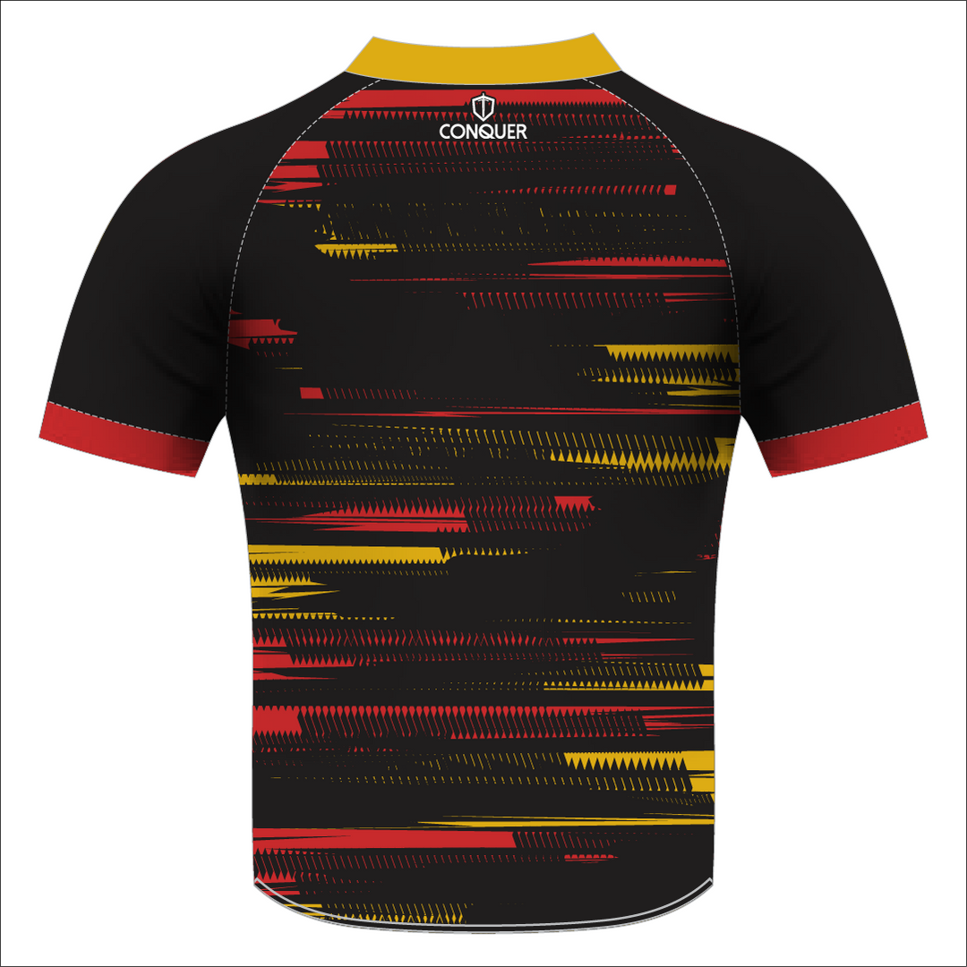 Carmarthen Quins RFC BLACK Sublimated T-Shirt Kids