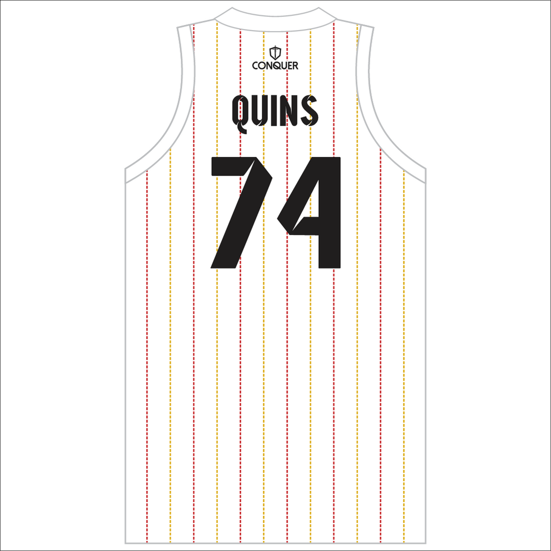 Carmarthen Quins RFC Sublimated Basketball Vest