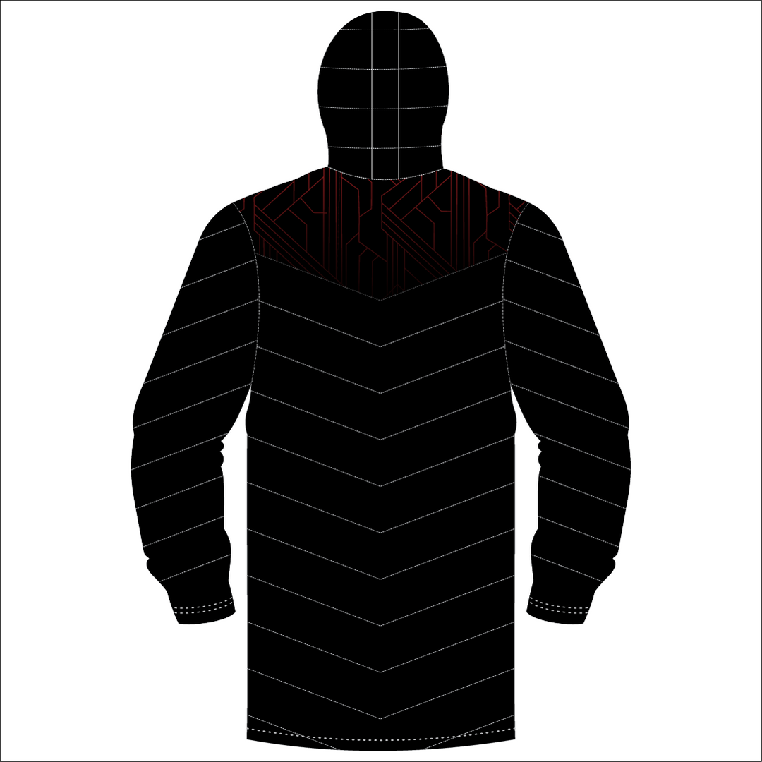 Carmarthen Quins RFC Long Puffy Jacket