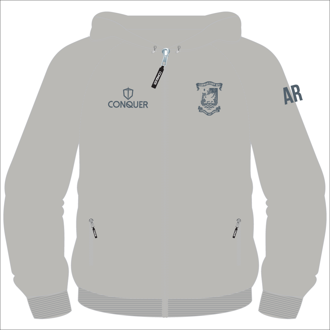 Carmarthen Quins RFC Fz Fleece Hoodie