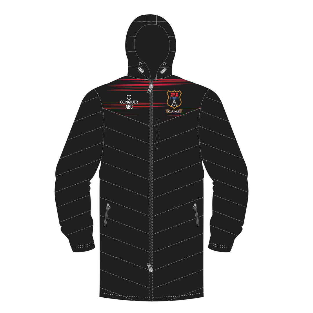 Carmarthen Athletic Hockey Club Long Puffy Jacket