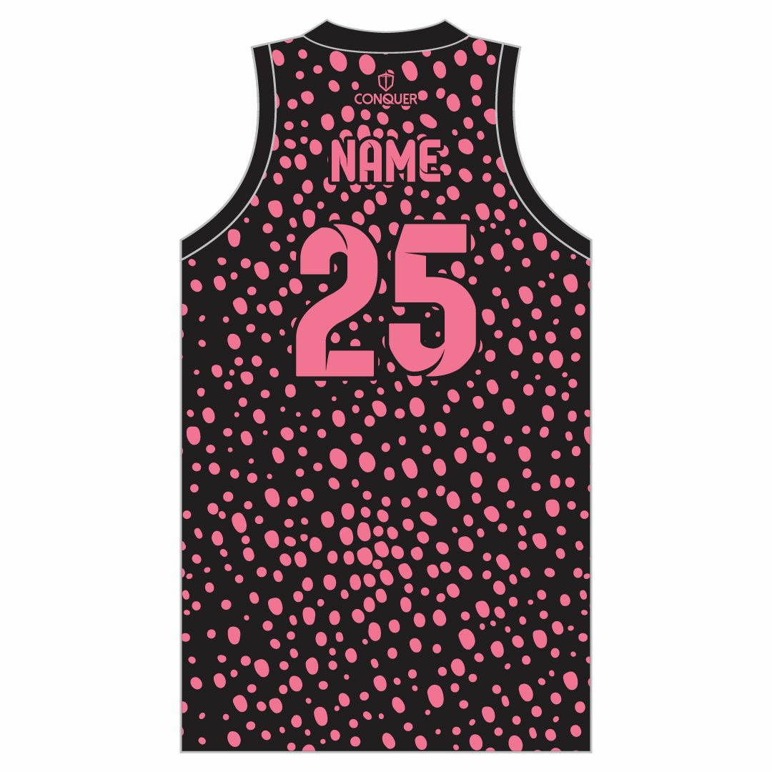 Cheetahs Invitational Patterned Basketball Vest Kids - Pink