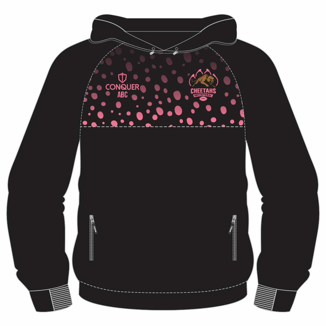 Cheetahs Invitational  Hoodie Kids - Pink
