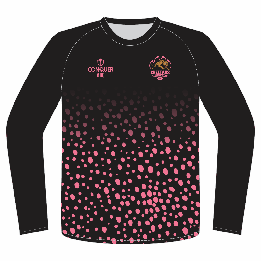 Cheetahs Invitational  Sublimated Windbreaker Kids - Pink