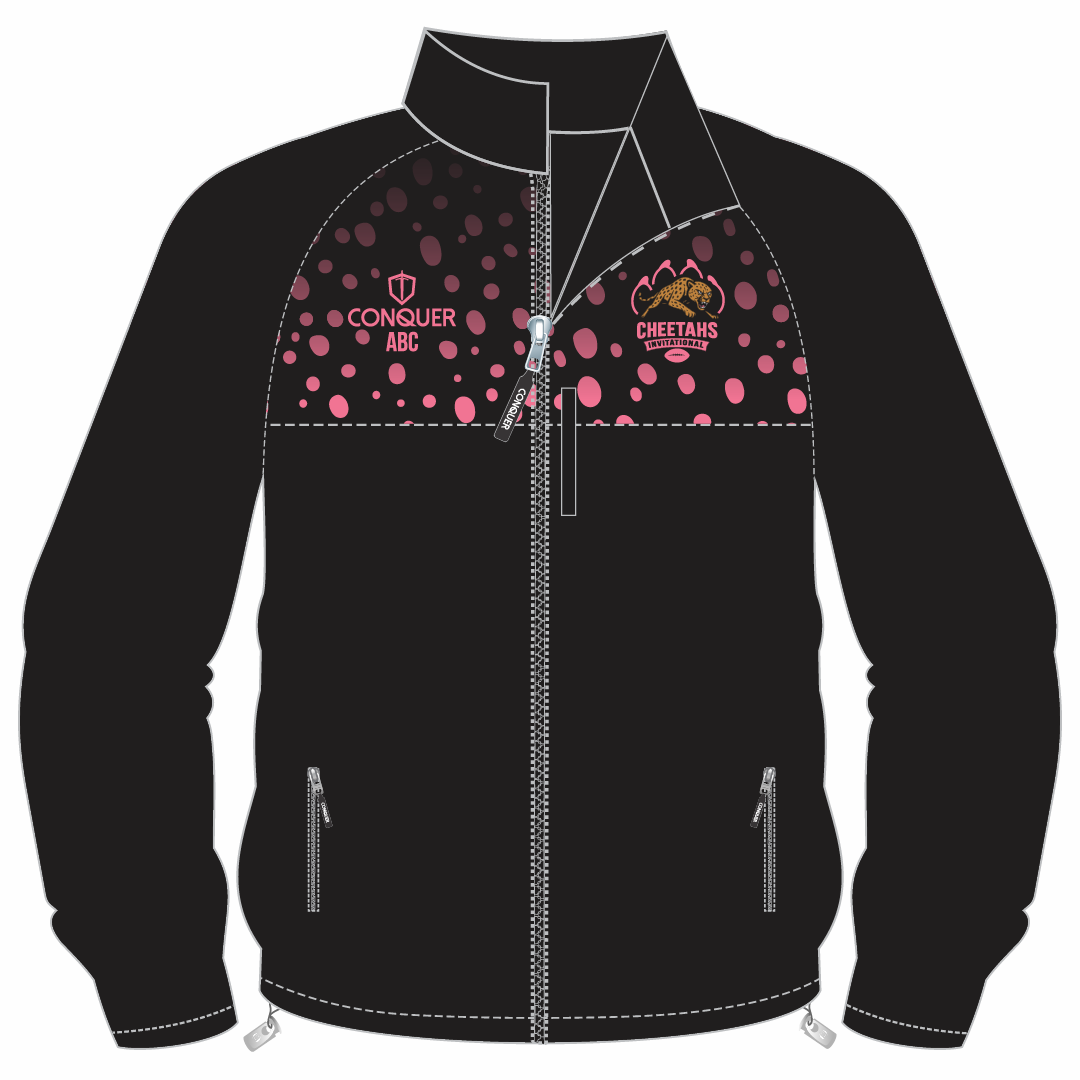 Cheetahs Invitational Rain Jacket Kids - Pink