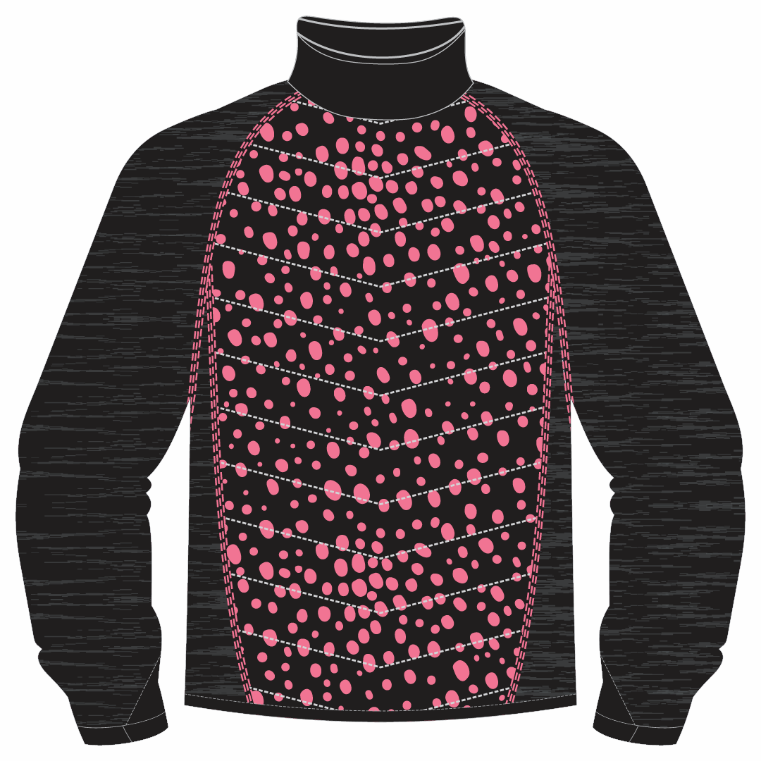Cheetahs Invitational Patterned FZ Hybrid Jacket Kids - Pink