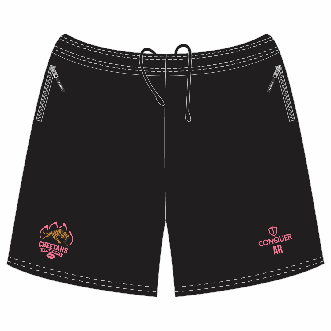 Cheetahs Invitational Travel Shorts Kids - Pink