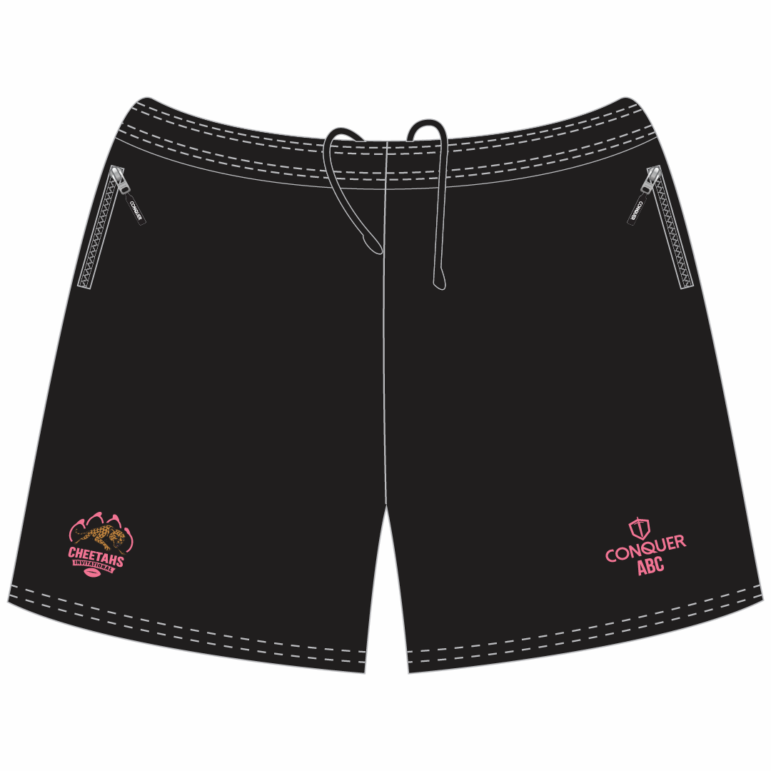 Cheetahs Invitational  Leisure Shorts - Pink