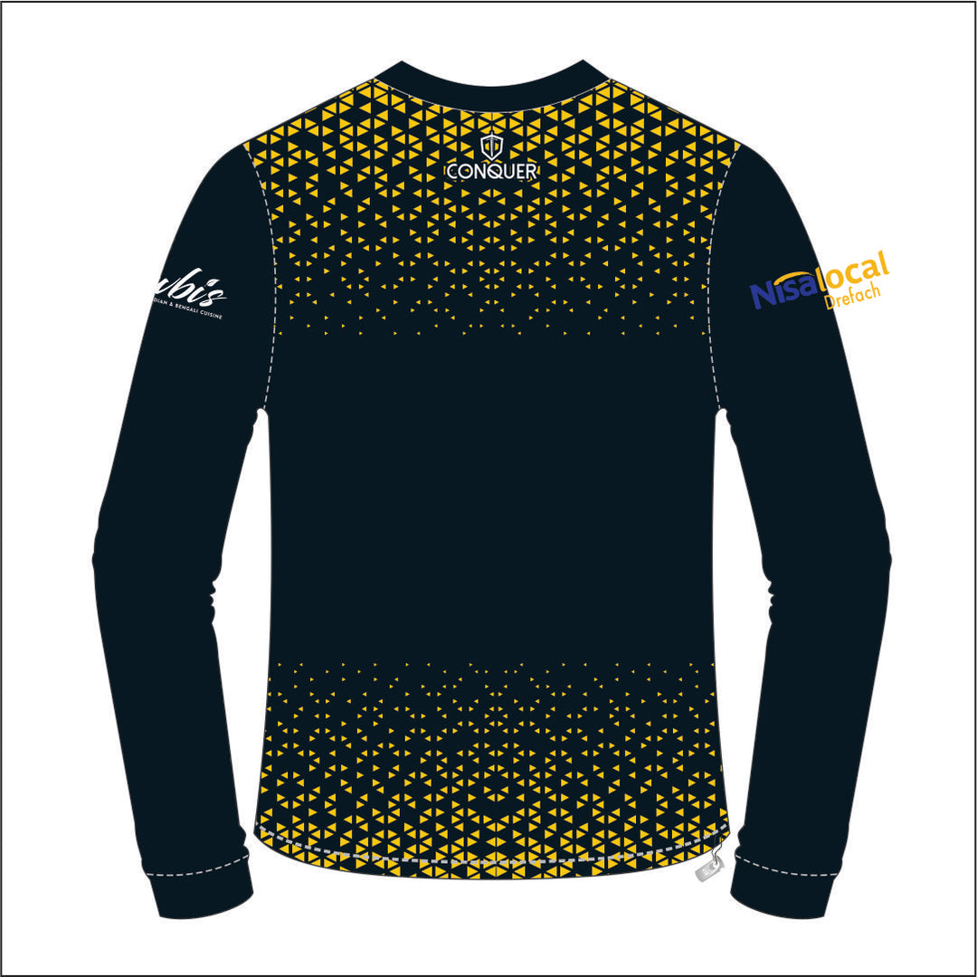 Drefach Cricket Club Kids Long-sleeved Cricket Jumper