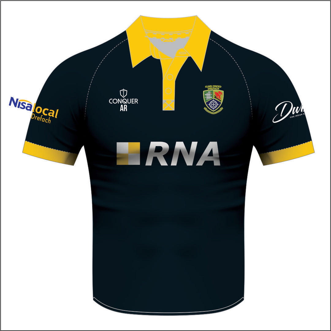 Drefach Cricket Club Sublimated Playing Shirt Kids