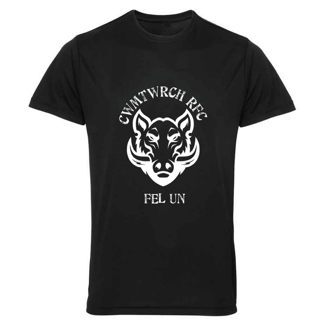 Cwmtwrch RFC FEL UN Cotton T-Shirt Kids