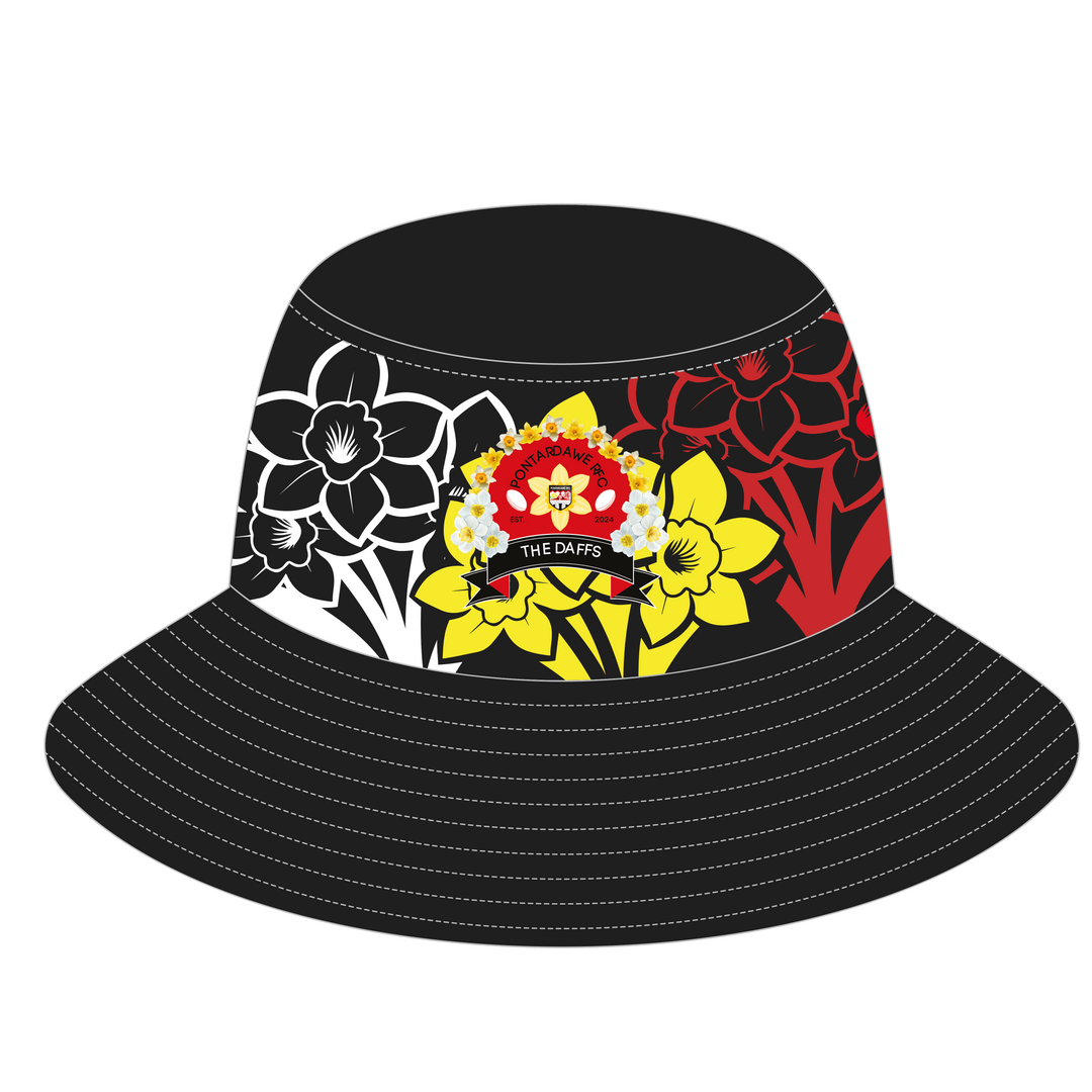 Pontardawe Daffs Reversible Bucket Hat (Adults)
